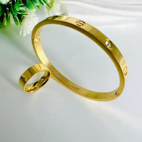 STAINLESS STEEL CARTIER LOVE BRACELET