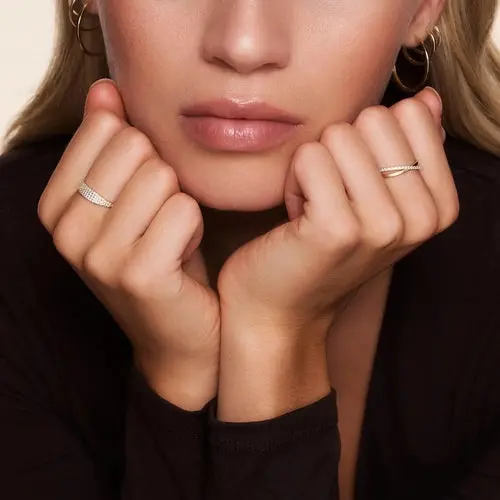 NEW CROSS OVER STYLISH RING